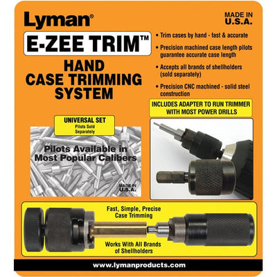 Lyman E-Zee Trim Rifle Set
