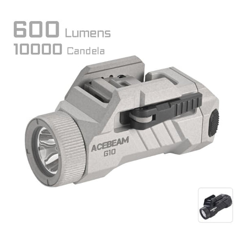 Acebeam G10 Rail-Mounted Weapon Flashlight