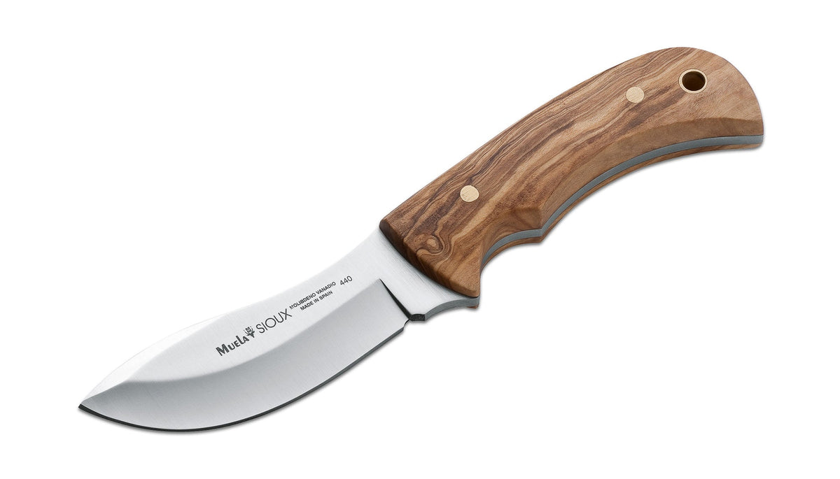 Muela Sioux-10 Hunting Knife Olive Wood