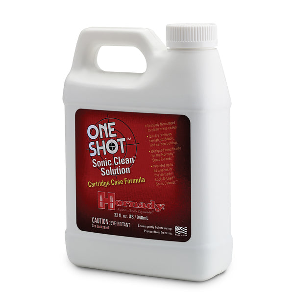 Hornady One Shot Sonic Clean Cartridge Cleaning Solution 32 oz
