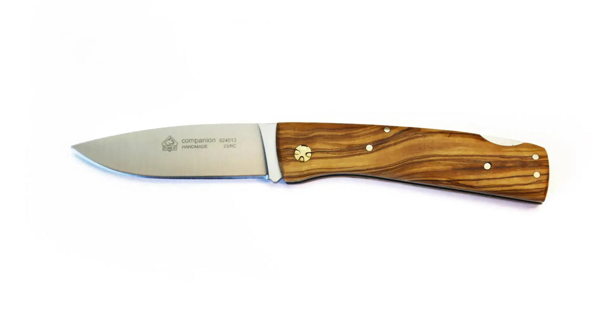 Puma IP Companion Knife with Suede Pouch