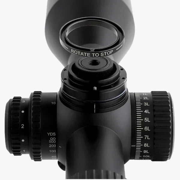 AKRA GENESIS 3-12x56 SFP MOA rifle scope