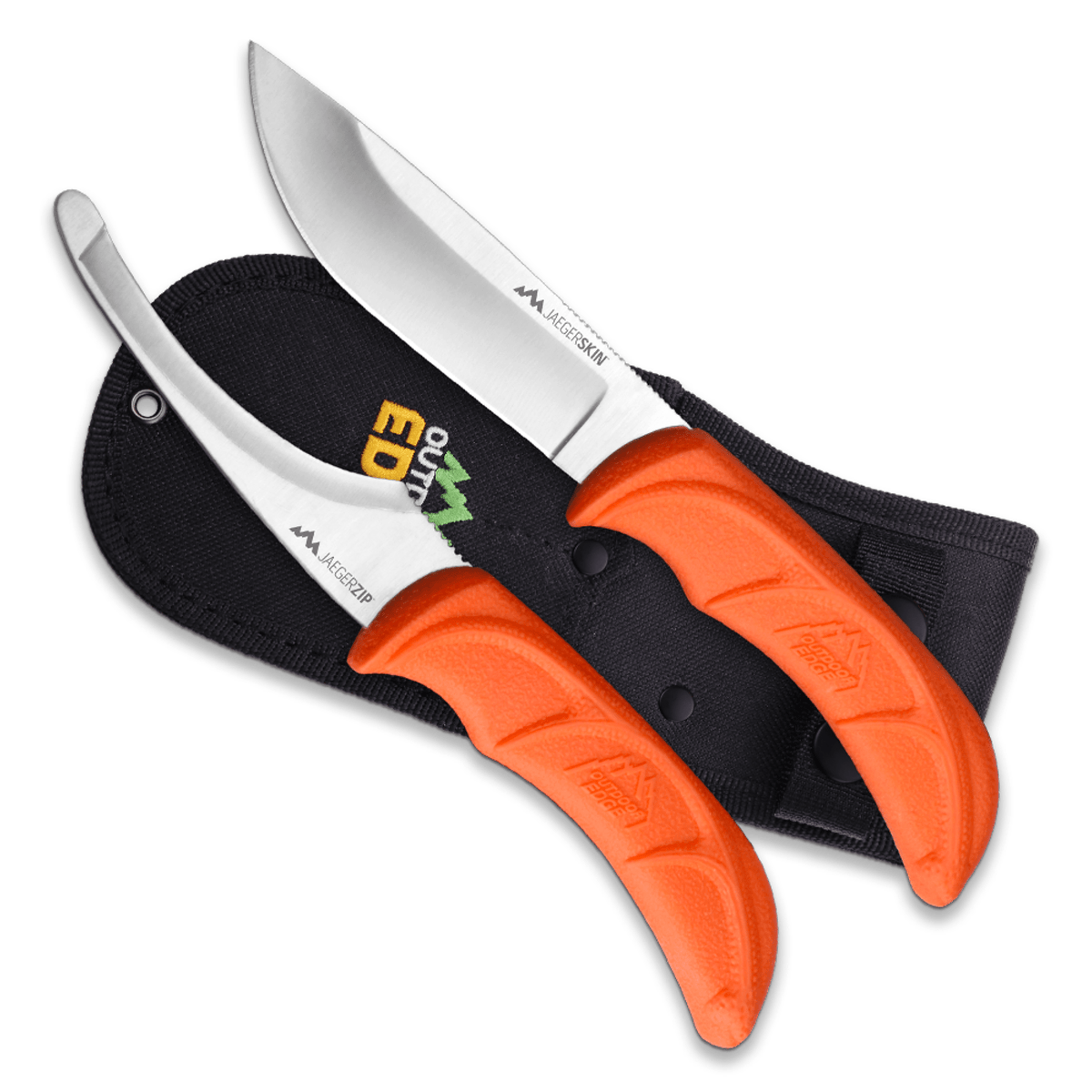 Outdoor Edge Jaeger-Pair Skinner and Gut Knife Set