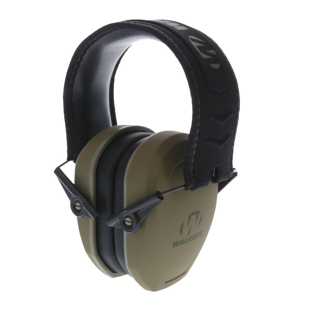Walker's Razor Slim Passive Earmuff – OD Green