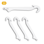 Outdoor Edge RazorSafe 3 in Replacement Blades (300) – Gutting, Silver