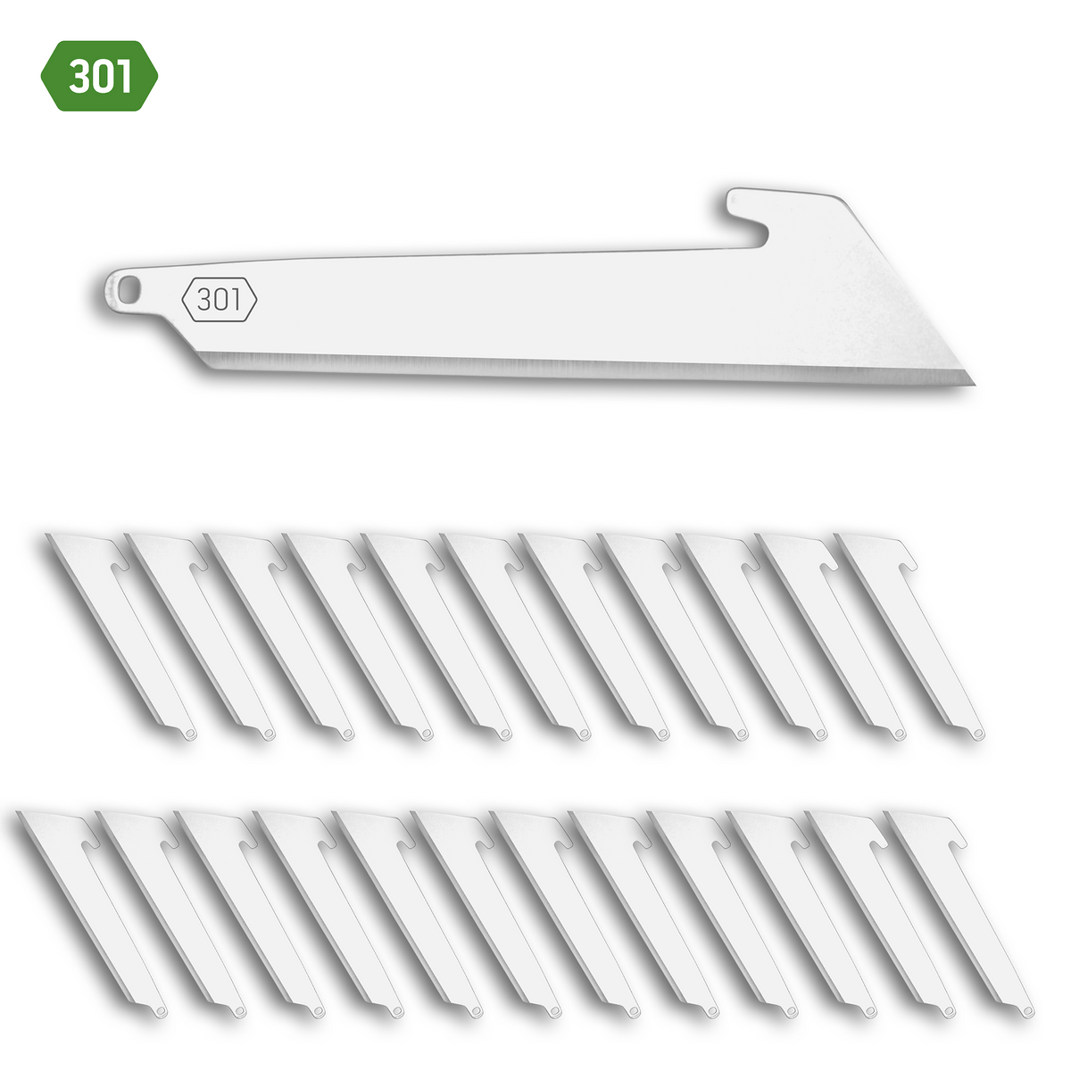 Outdoor Edge RazorSafe 3 in Utility Replacement Blades (301)