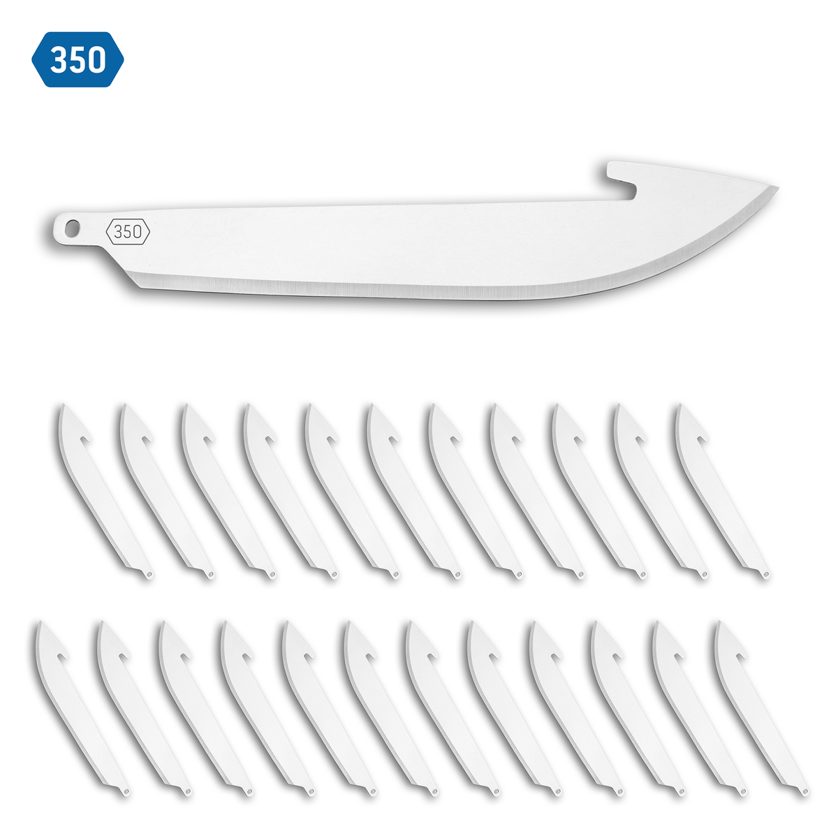 Outdoor Edge RazorSafe 3.5 in Replacement Blades (350)