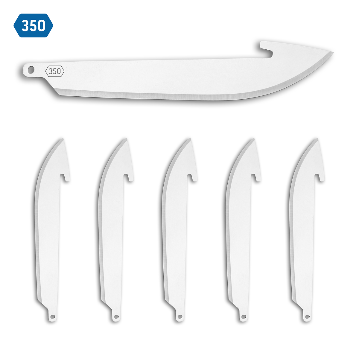 Outdoor Edge RazorSafe 3.5 in Replacement Blades (350)