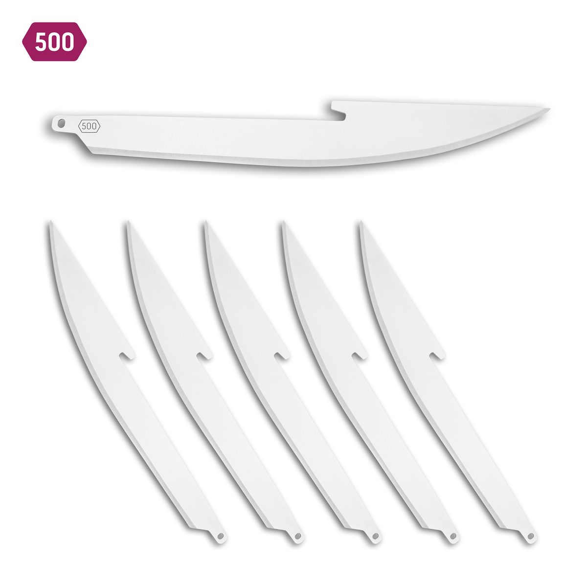 Outdoor Edge RazorSafe 5 in Boning and Fillet Replacement Blades (500)