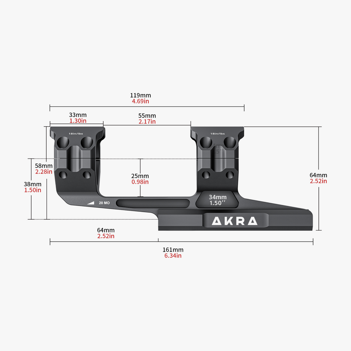 AKRA ORIGIN X Unimount
