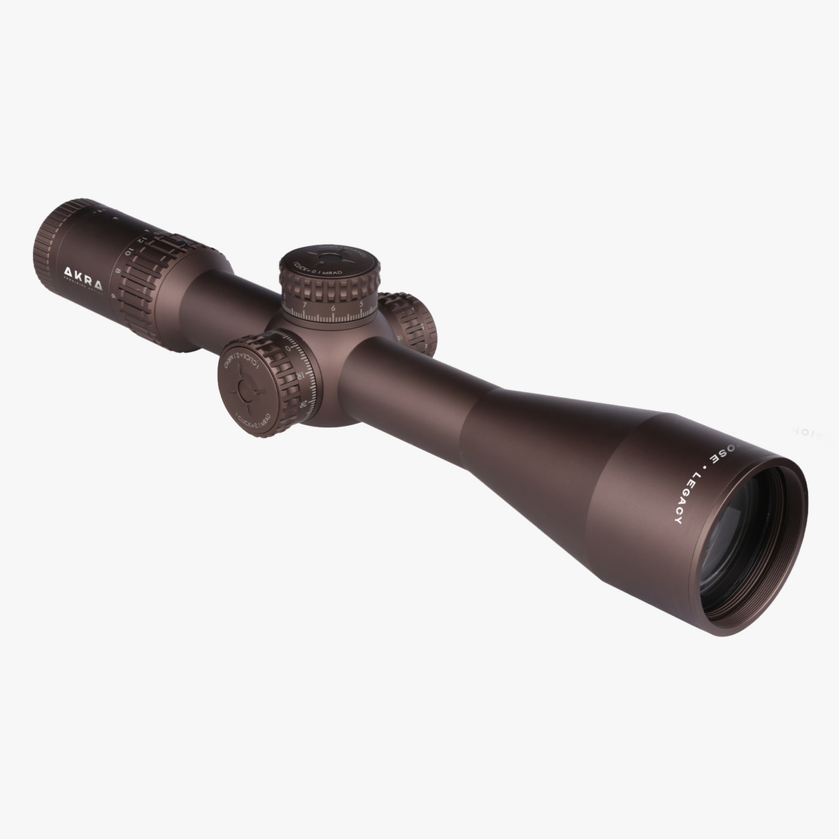 AKRA ORYX 6-36x56 FFP MRAD Rifle Scope – Burnt Bronze