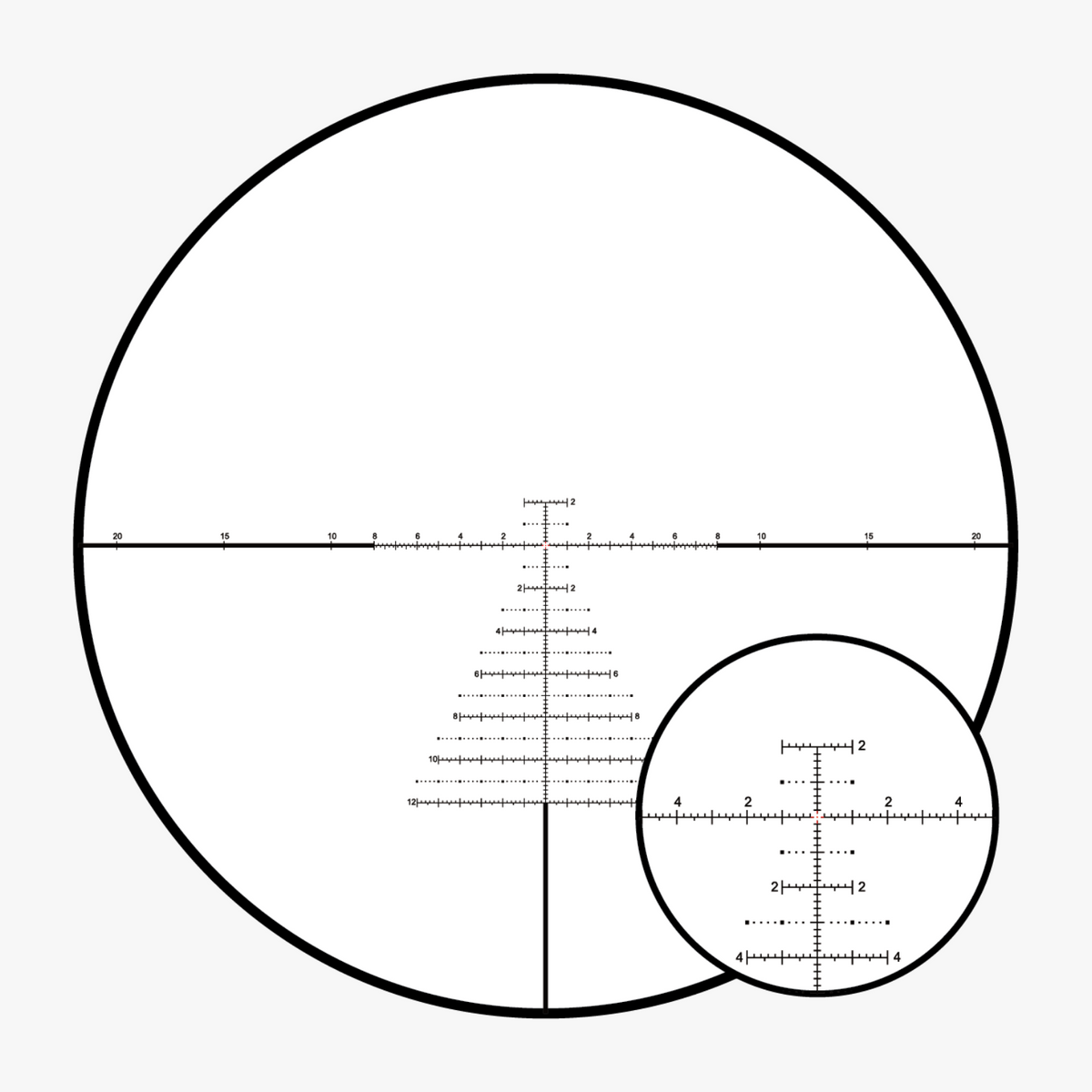 AKRA ORYX 6-36x56 FFP MRAD Rifle Scope – DMNTR