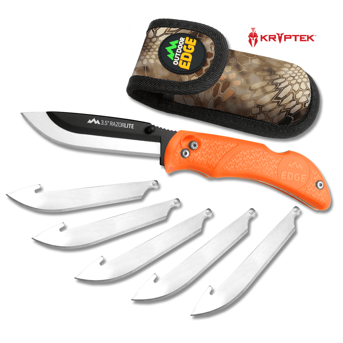 Outdoor Edge Razor-Blaze Knife Orange