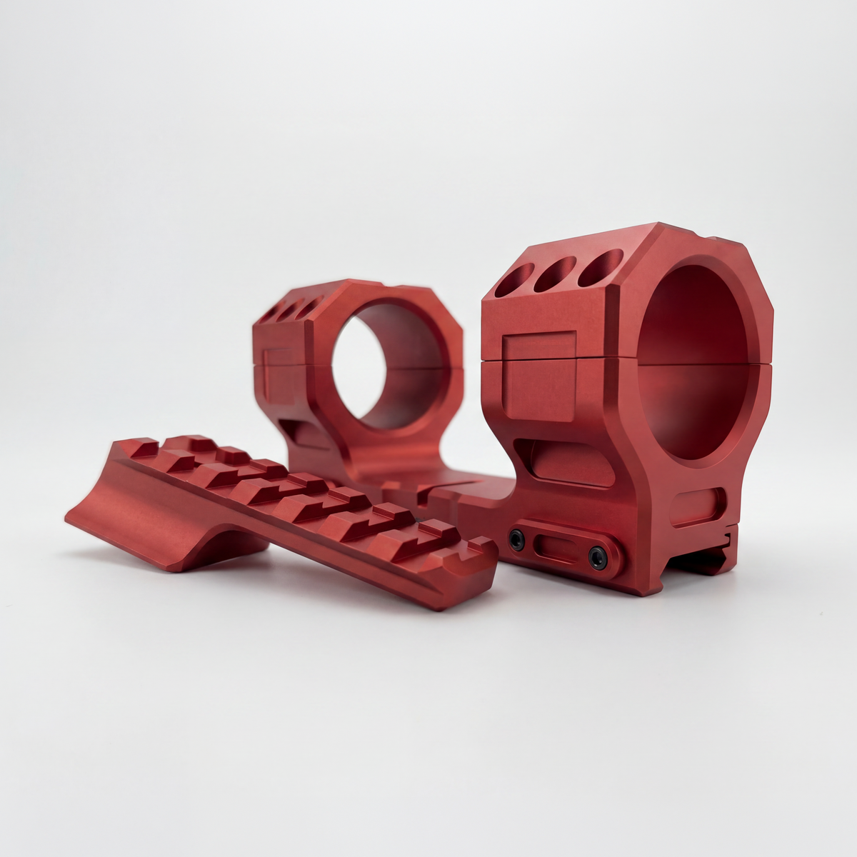 AKRA ORYX Pro Scope Mount – Ruby Red