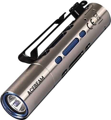 Acebeam Rider RX 2.0 EDC AA Flashlight – Silver